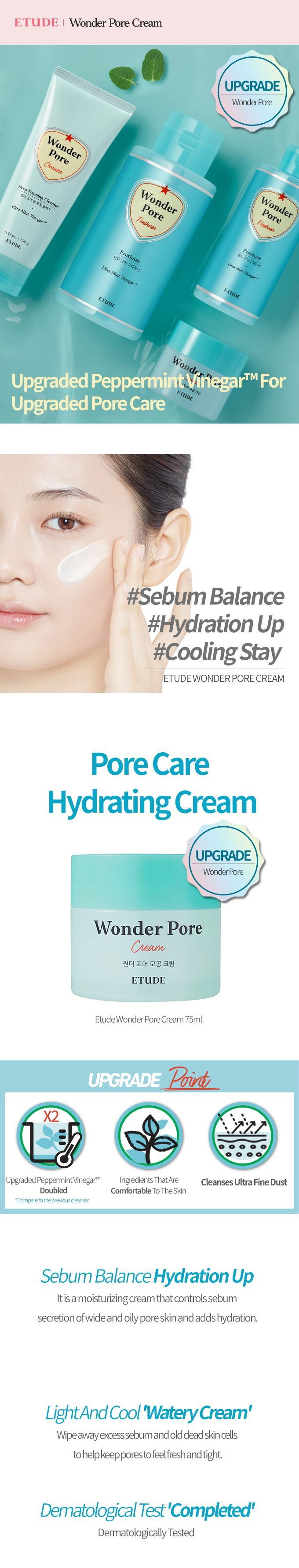 [EtudeHouse] Wonder Pore Cream 75 мл