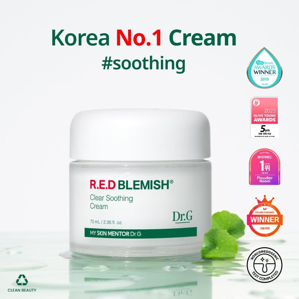 [Dr.G] Успокаивающий крем для проблемной кожи Red Blemish Clear 70 мл
