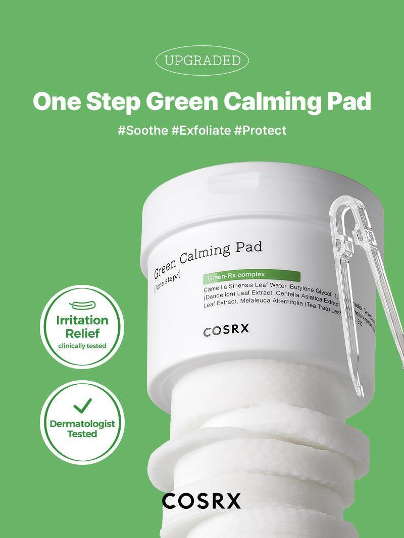 [Cosrx] Успокаивающие подушечки One Step Green Hero 70 шт.