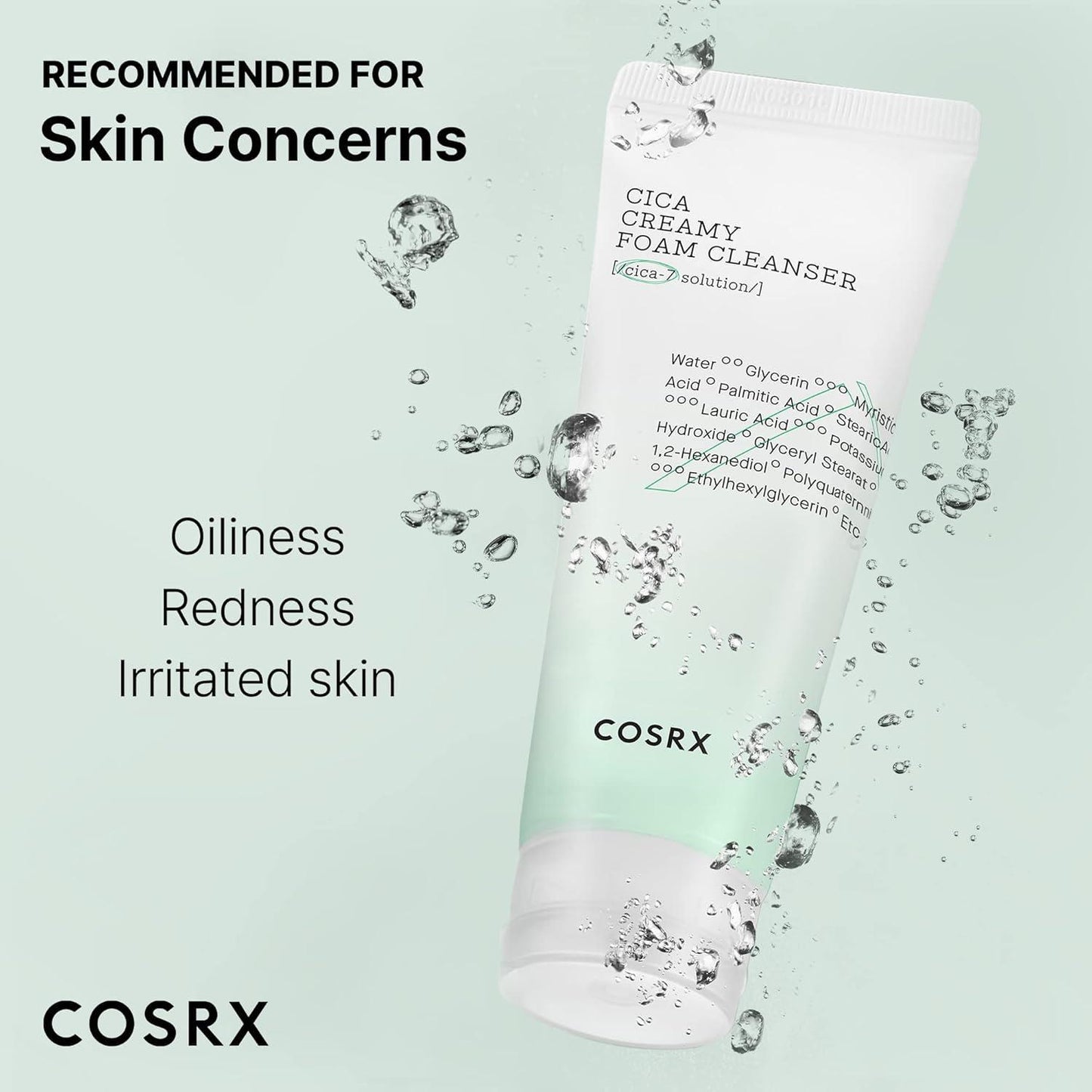[Cosrx] Pure Fit Cica Кремовая пенка для умывания 150 мл