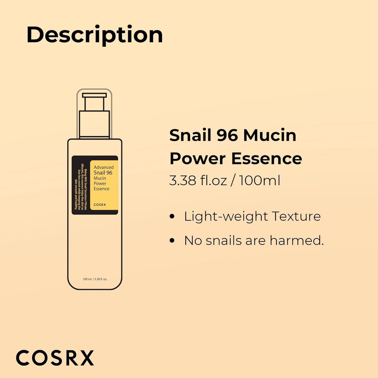 [Cosrx] Advanced Snail 96 Mucin Power Essence 100 мл