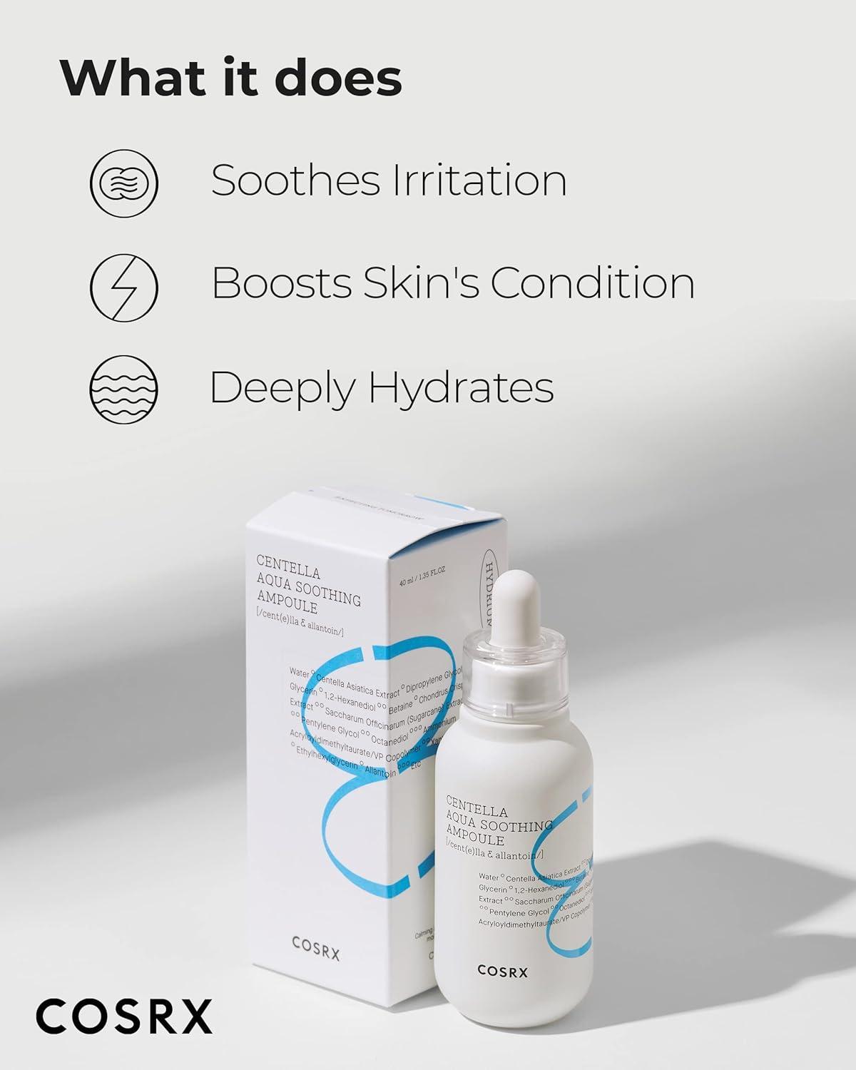 [Cosrx] Hydrium Centella Aqua Soothing Ampoule 40 мл