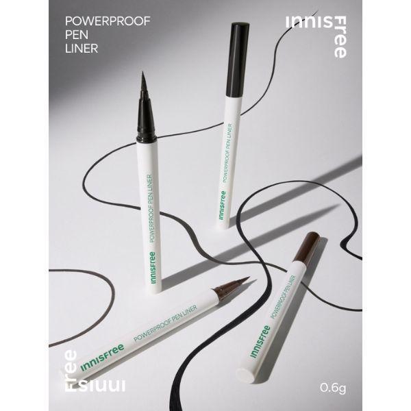 [Innisfree] Powerproof Pen Liner - № 2. Коричневый 0,6 г