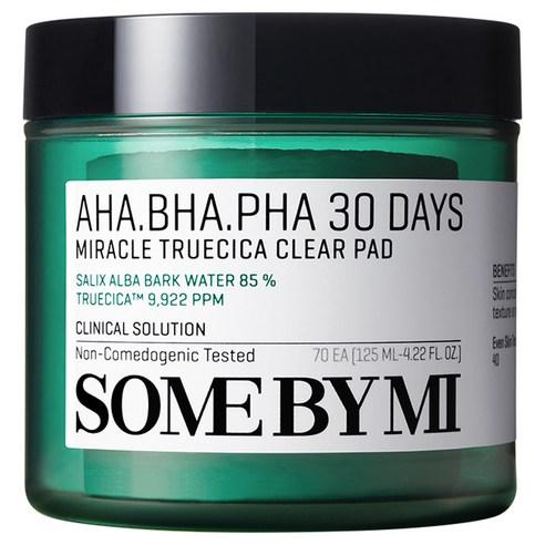 [Somebymi] AHA BHA PHA 30 Days Miracle Truecica Clear Pad 70 шт.