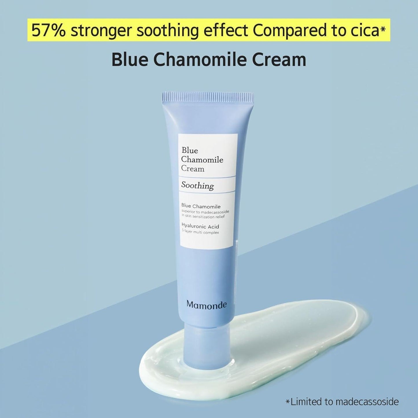 [Mamonde] УСПОКАИВАЮЩИЙ ВОССТАНАВЛИВАЮЩИЙ КРЕМ С ГОЛУБОЙ РОМАШКОЙ 60 мл