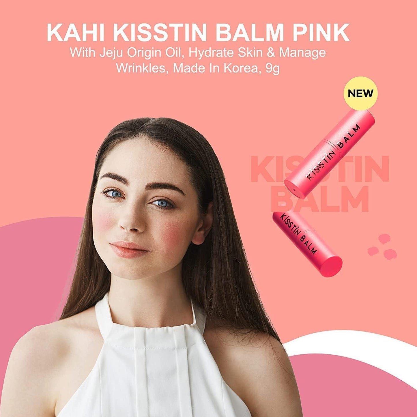 [KAHI] KISSTIN Бальзам Розовый 9г