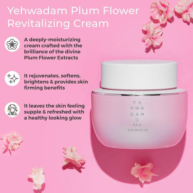 [Thefaceshop] YEHWADAM PLUM FLOWER ВОССТАНАВЛИВАЮЩИЙ КРЕМ ДЛЯ ГЛАЗ - 25 МЛ
