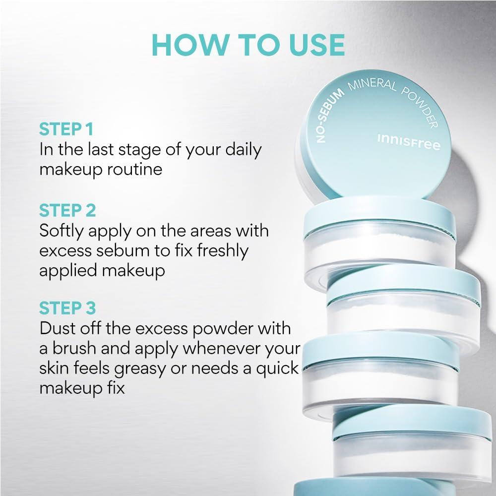 [Innisfree] Минеральная пудра No-Sebum 5 г