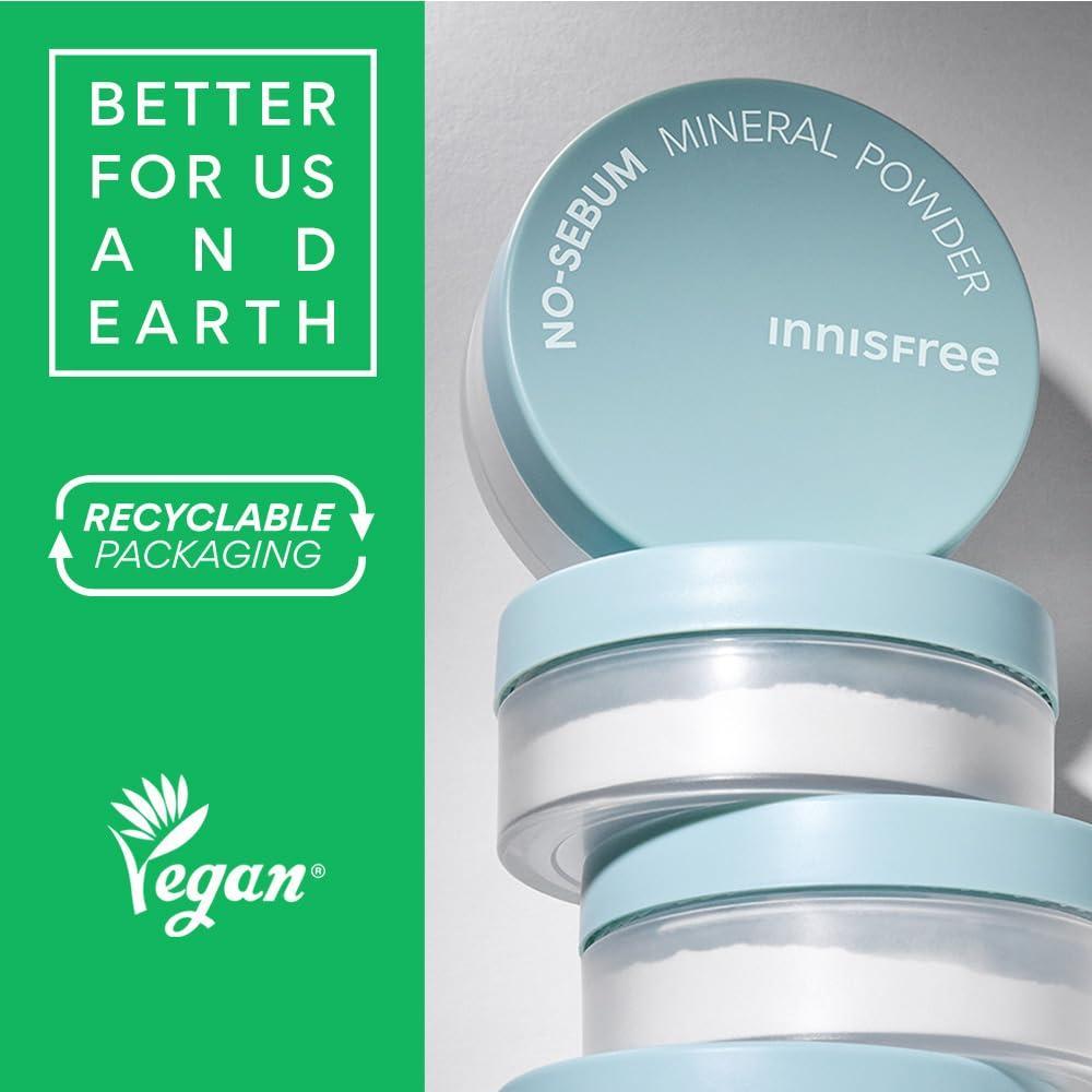 [Innisfree] Минеральная пудра No-Sebum 5 г