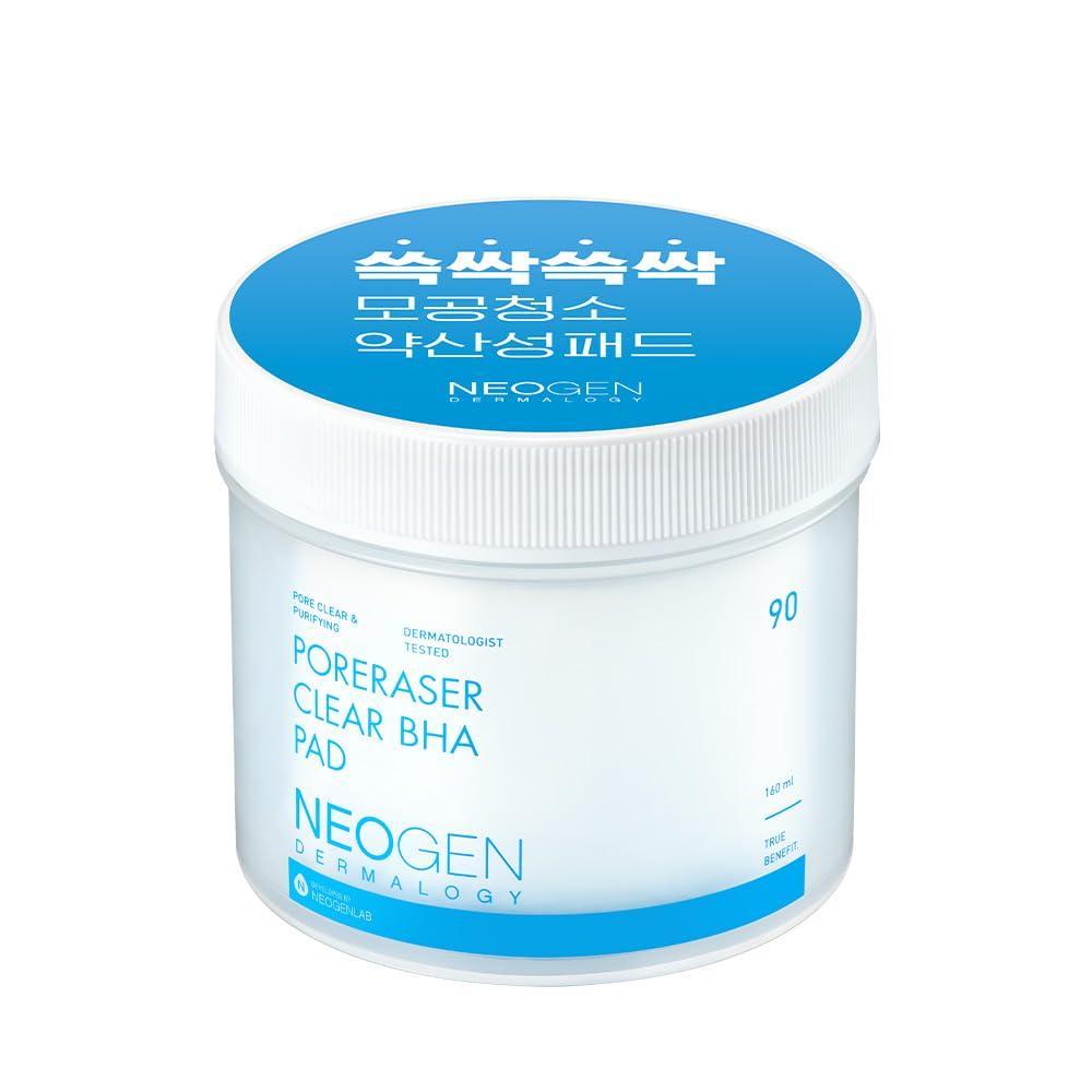[NeoGen] DERMALOGY PORERASER CLEAR BHA PAD 160ML (90 ПОДУШЕК)