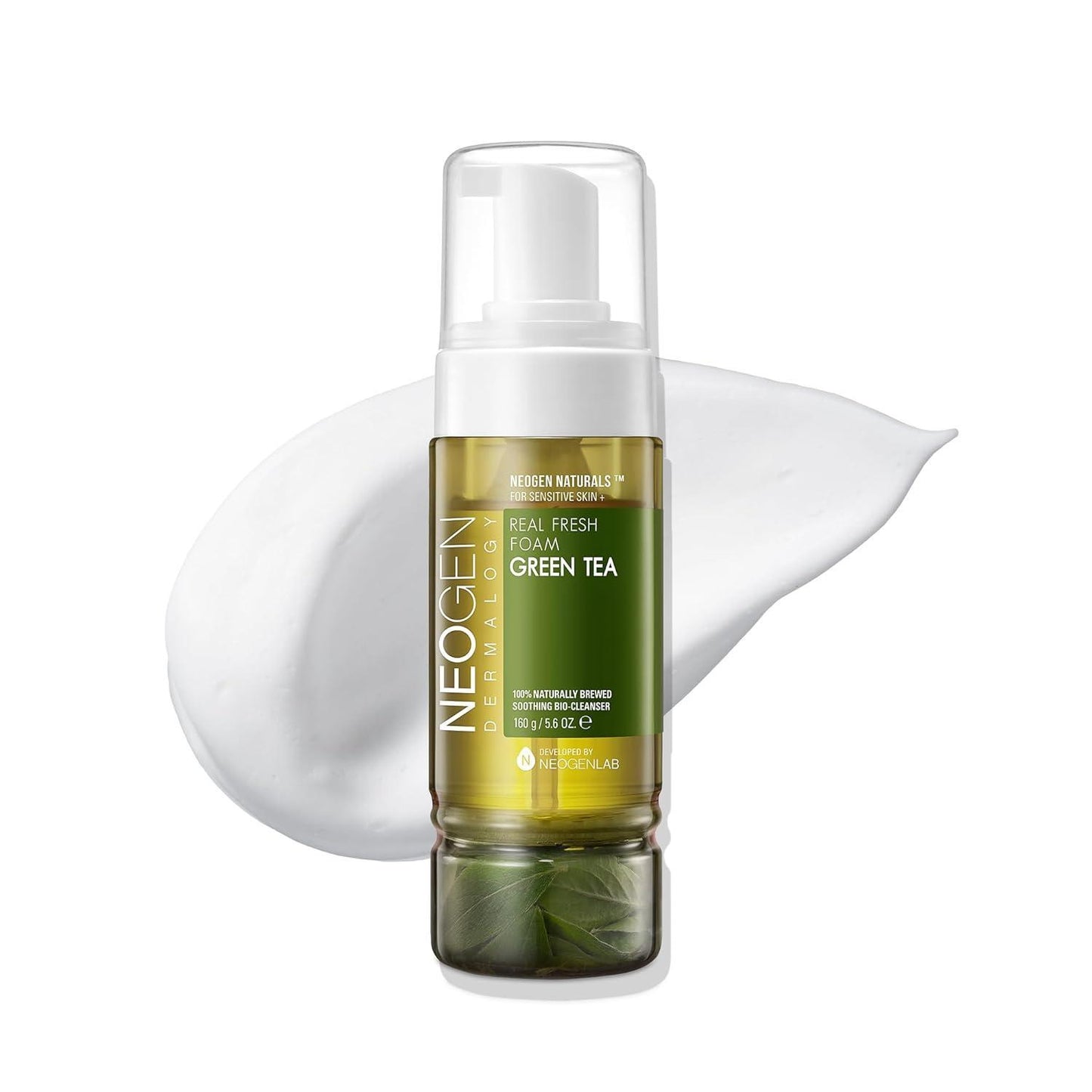 [NeoGen] DERMALOGY REAL FRESH ОЧИЩАЮЩАЯ ПЕНКА ЗЕЛЕНЫЙ ЧАЙ 160 Г