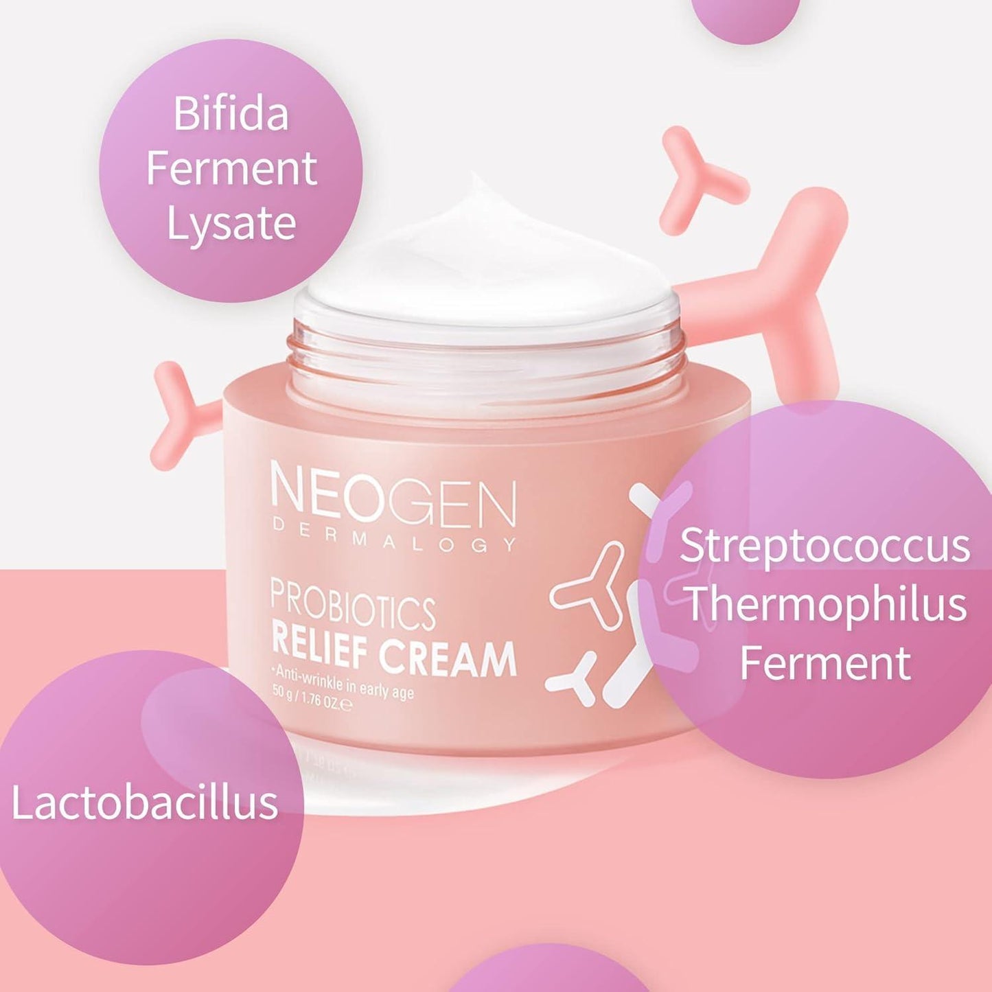 [NeoGen] КРЕМ ДЛЯ УХОДА ЗА ЛИЦОМ С ПРОБИОТИКАМИ DERMALOGY 50 Г