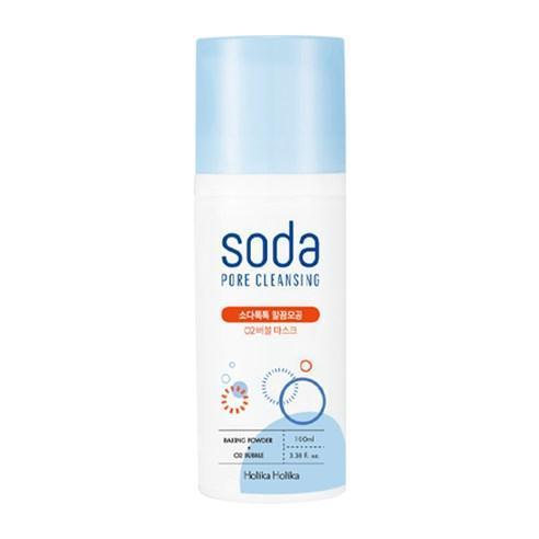 [HolikaHolika] Soda Pore Cleansing O2 Bubble Mask Очищающая пенка 100 мл