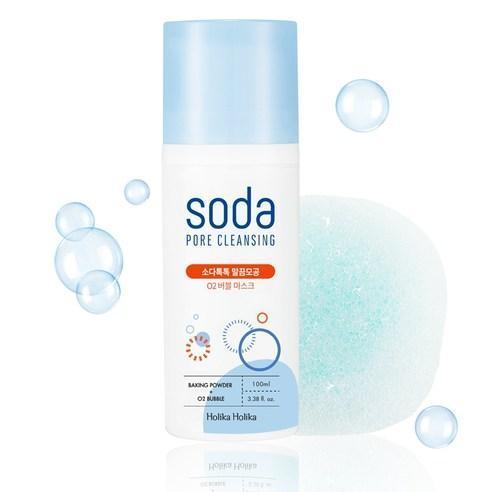 [HolikaHolika] Soda Pore Cleansing O2 Bubble Mask Очищающая пенка 100 мл