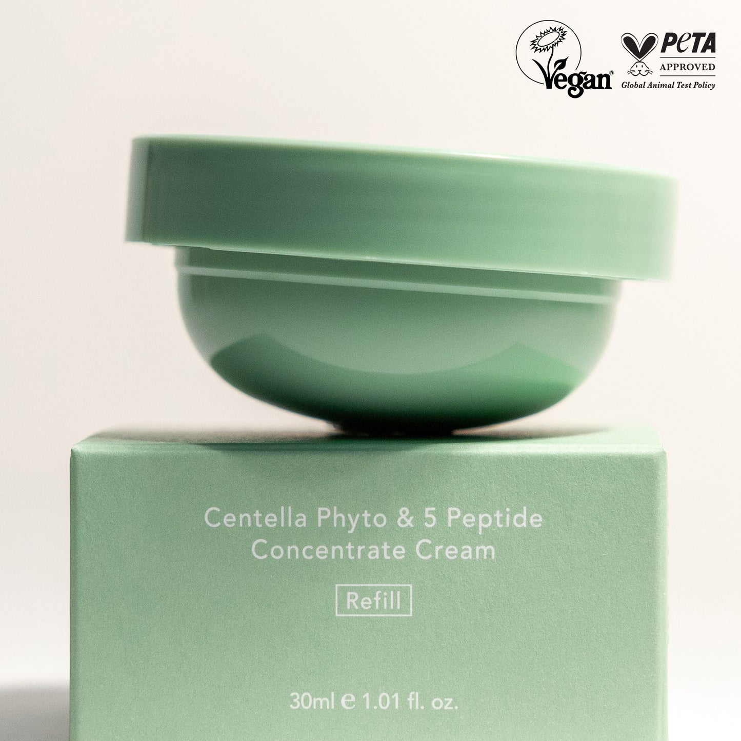 [Haruharuwonder] Крем-концентрат Centella Phyto &amp; 5 Peptide 30 мл + сменный блок 30 мл