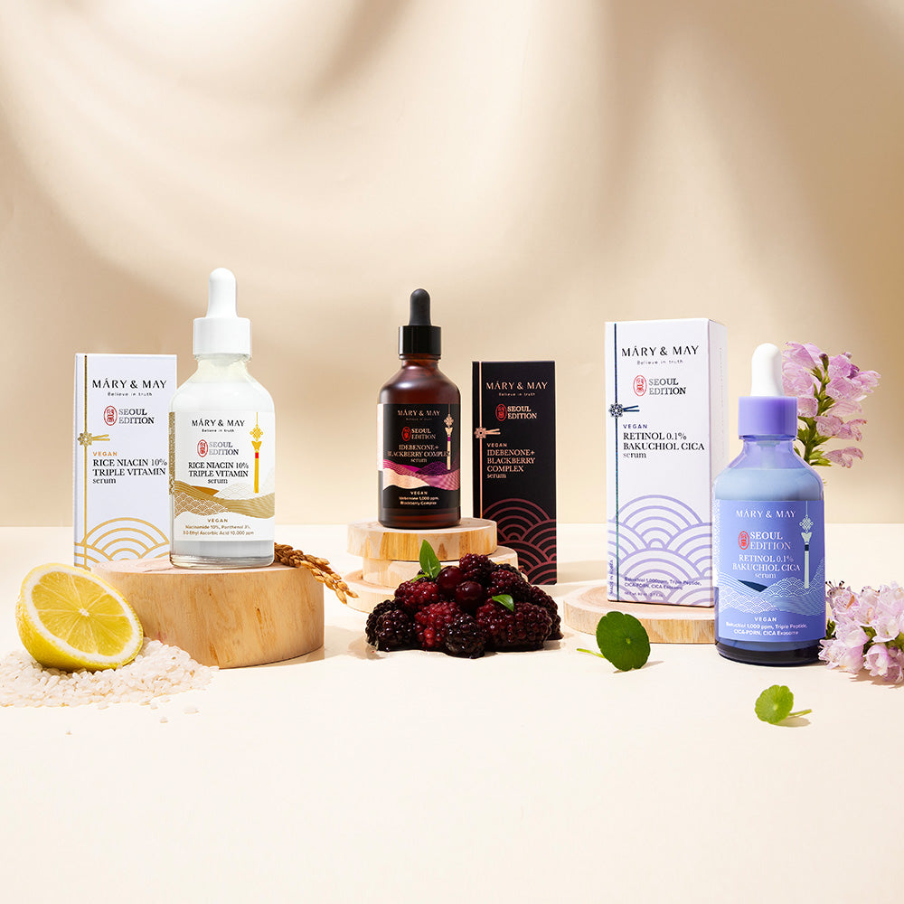 [Mary&amp;May] Сыворотка с тройным витамином и ниацином 10% из риса 80 мл