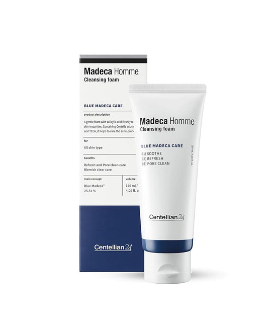 [Centellian24] Очищающая пенка Madeca Homme 120 мл