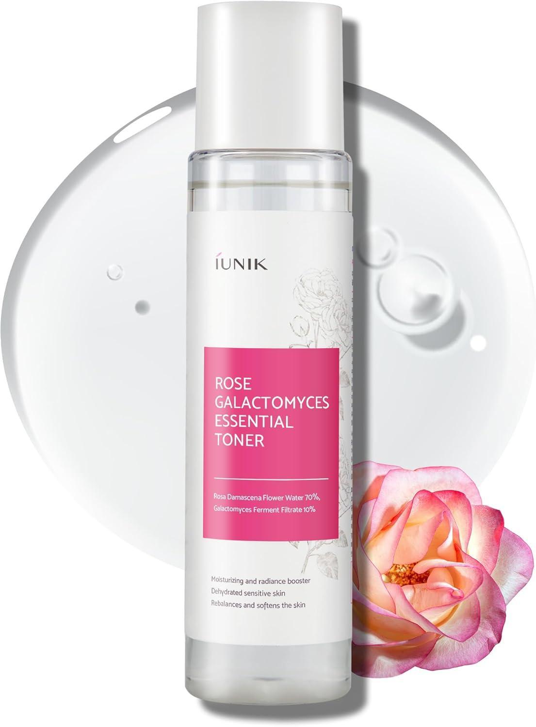 [iUNIK] Тоник Rose Galactomyces Essential Toner 200 мл
