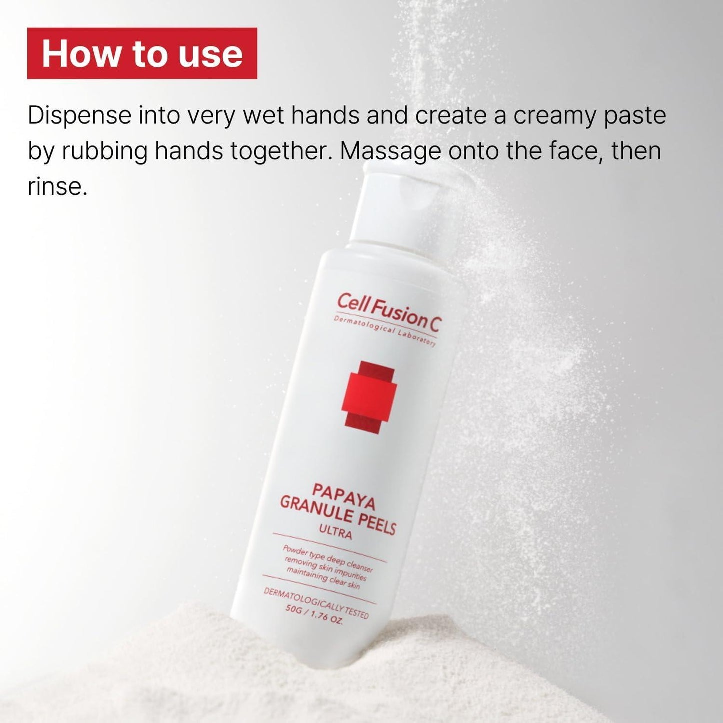 [CellFusionC] Papaya Granule Peels Ultra - 50г