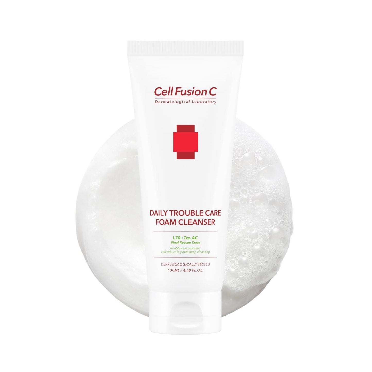 [CellFusionC] TRE.AC Daily Trouble Care Көбік Тазартқыш - 130 мл
