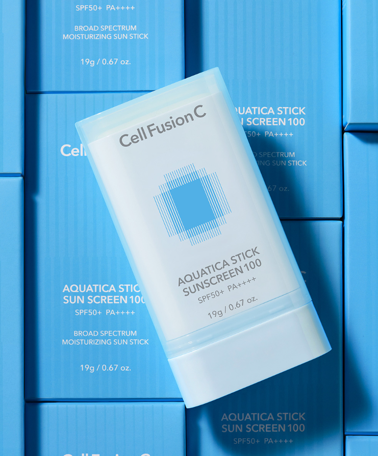 [CellFusionC] Aquatica Stick күннен қорғайтын крем SPF 50+ / PA++++ - 19г