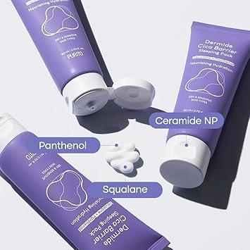 [PURITO] Ночная маска Dermide Cica Barrier 80 мл