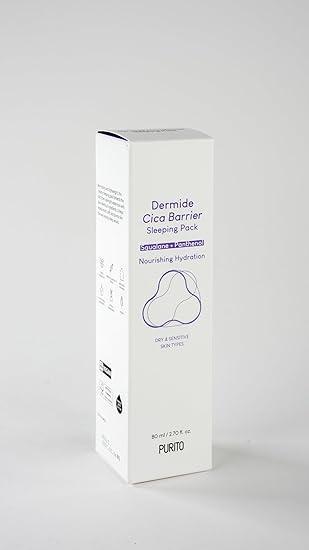 [PURITO] Ночная маска Dermide Cica Barrier 80 мл