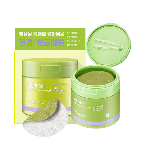 [Centellian24] Madeca Real Green Pore Pad 60 шт.