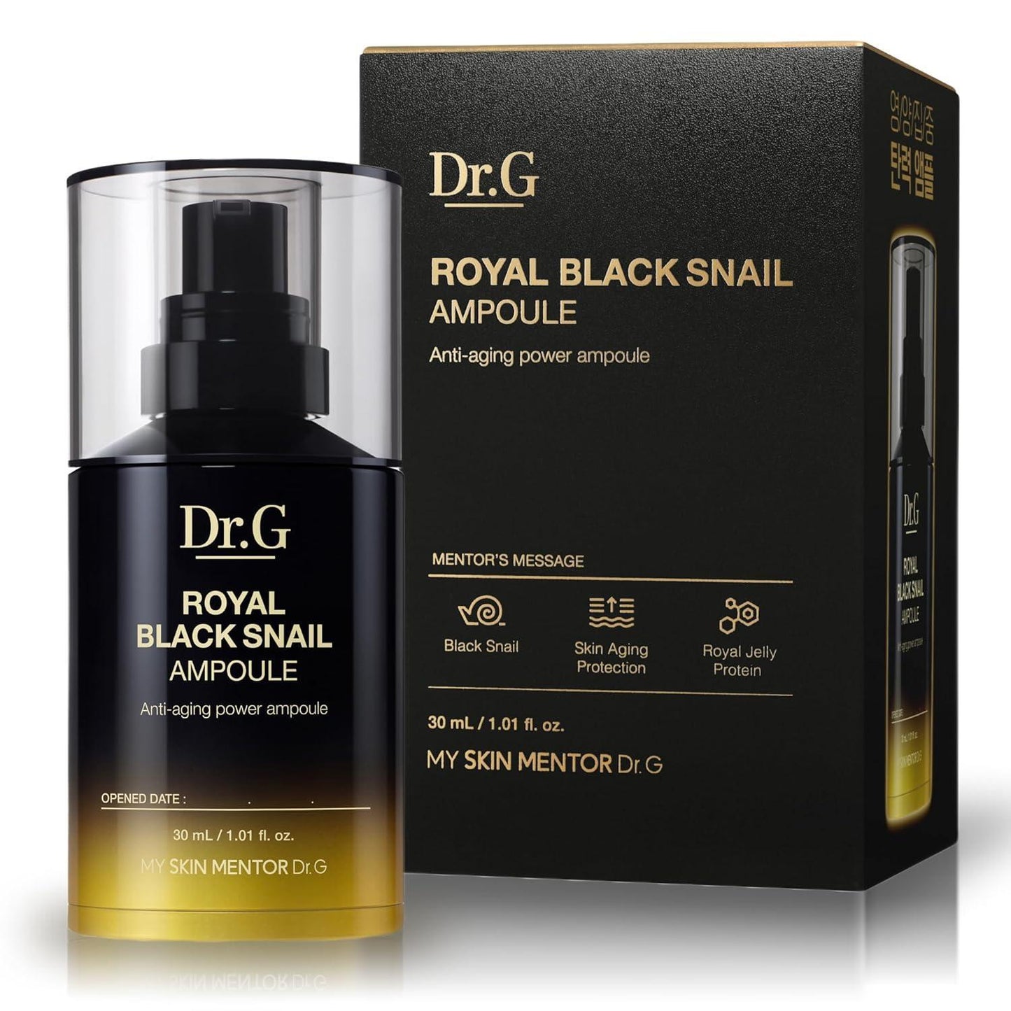 [Dr.G] Ампула с экстрактом черной улитки Royal Black Snail 30 мл