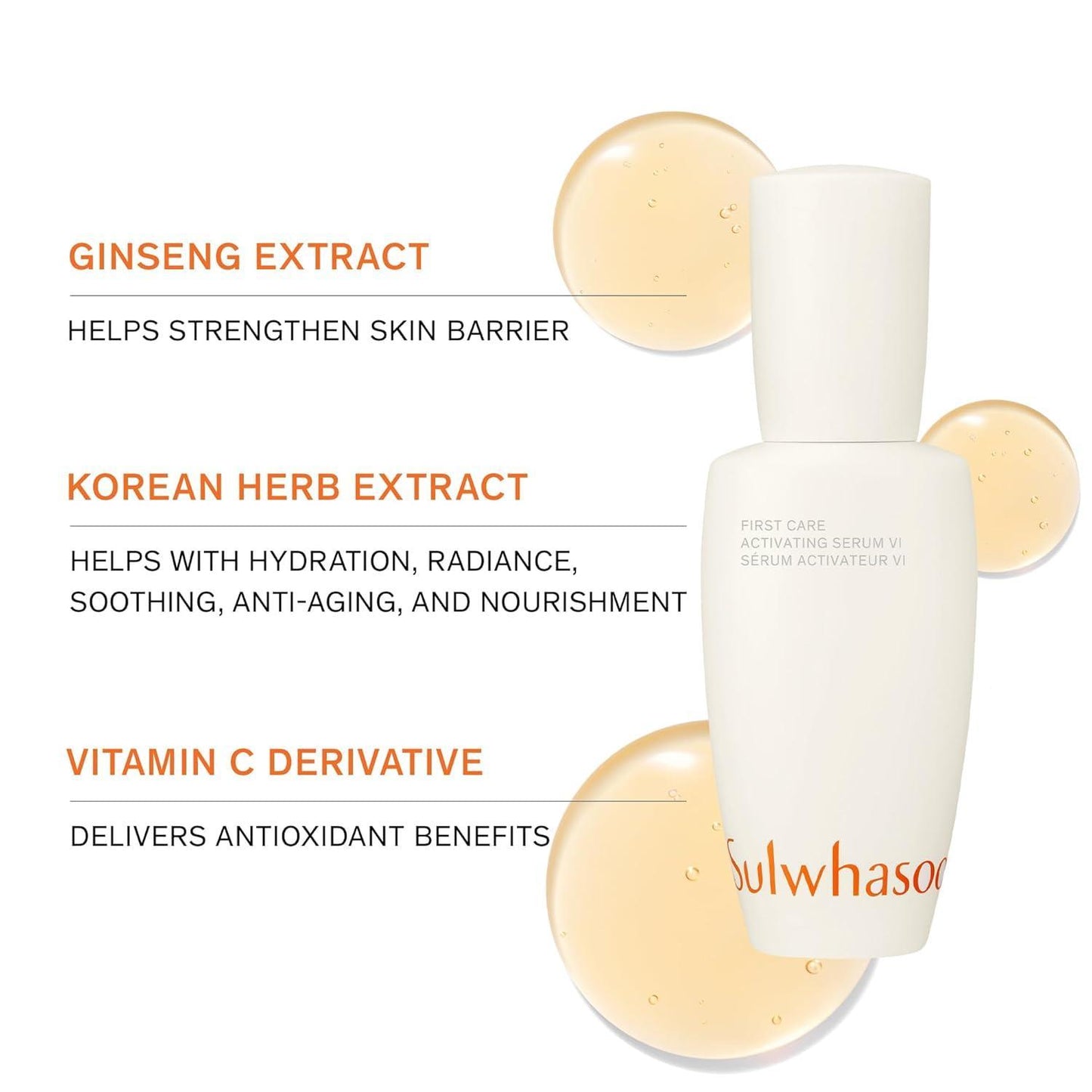 [Sulwhasoo] Активирующая сыворотка First Care VI 60 мл