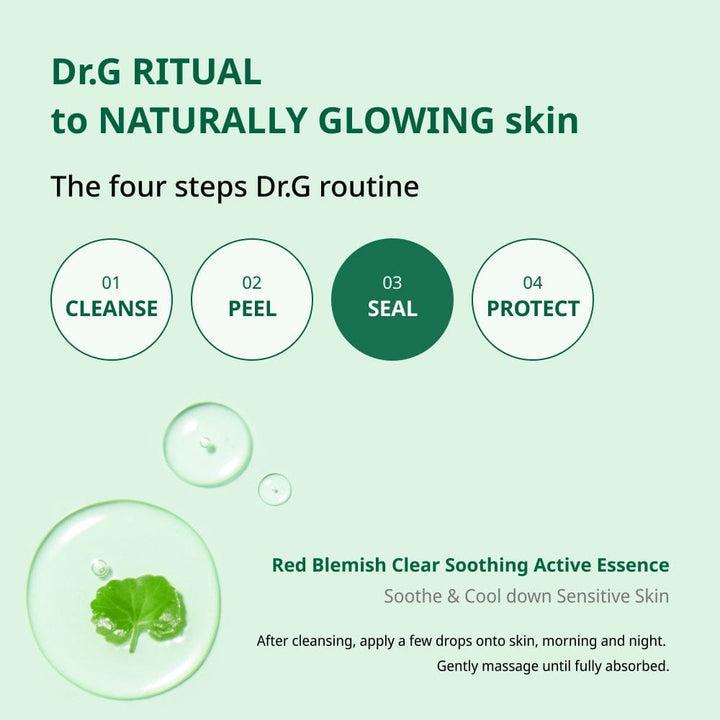 [Dr.G] Успокаивающая активная эссенция Red Blemish Clear 80 мл