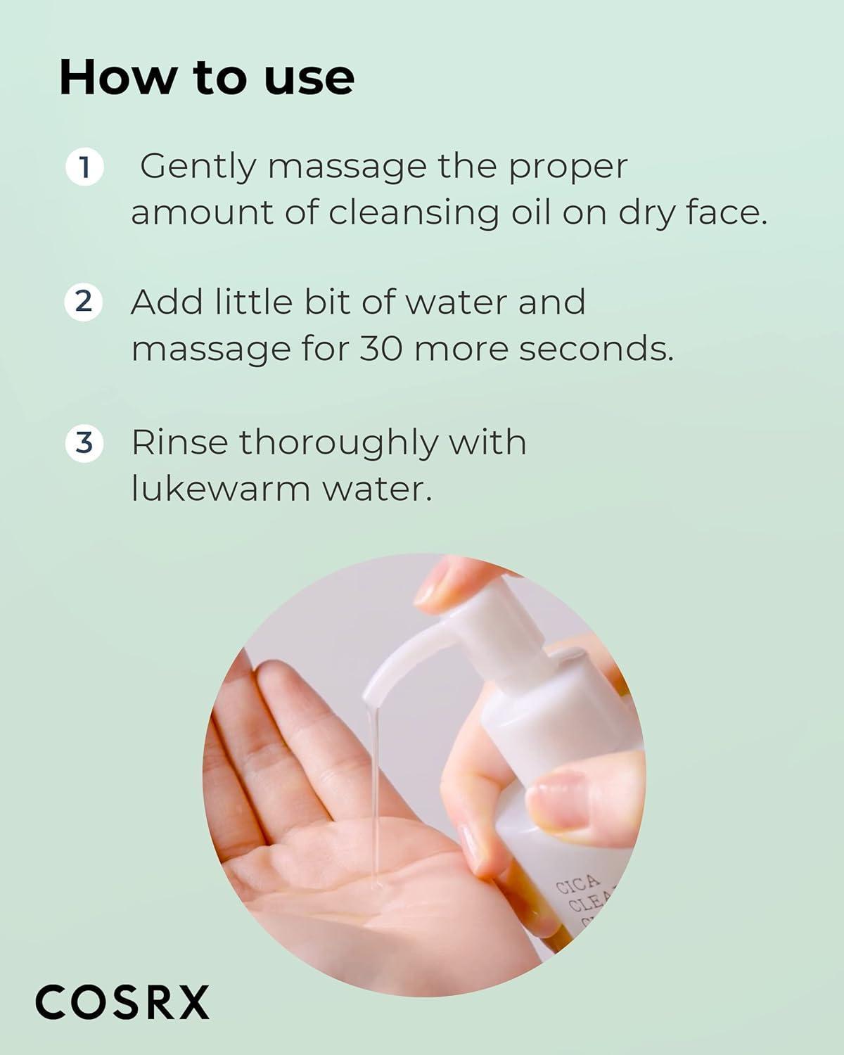[Cosrx] Pure Fit Cica Clear Очищающее масло 200 мл