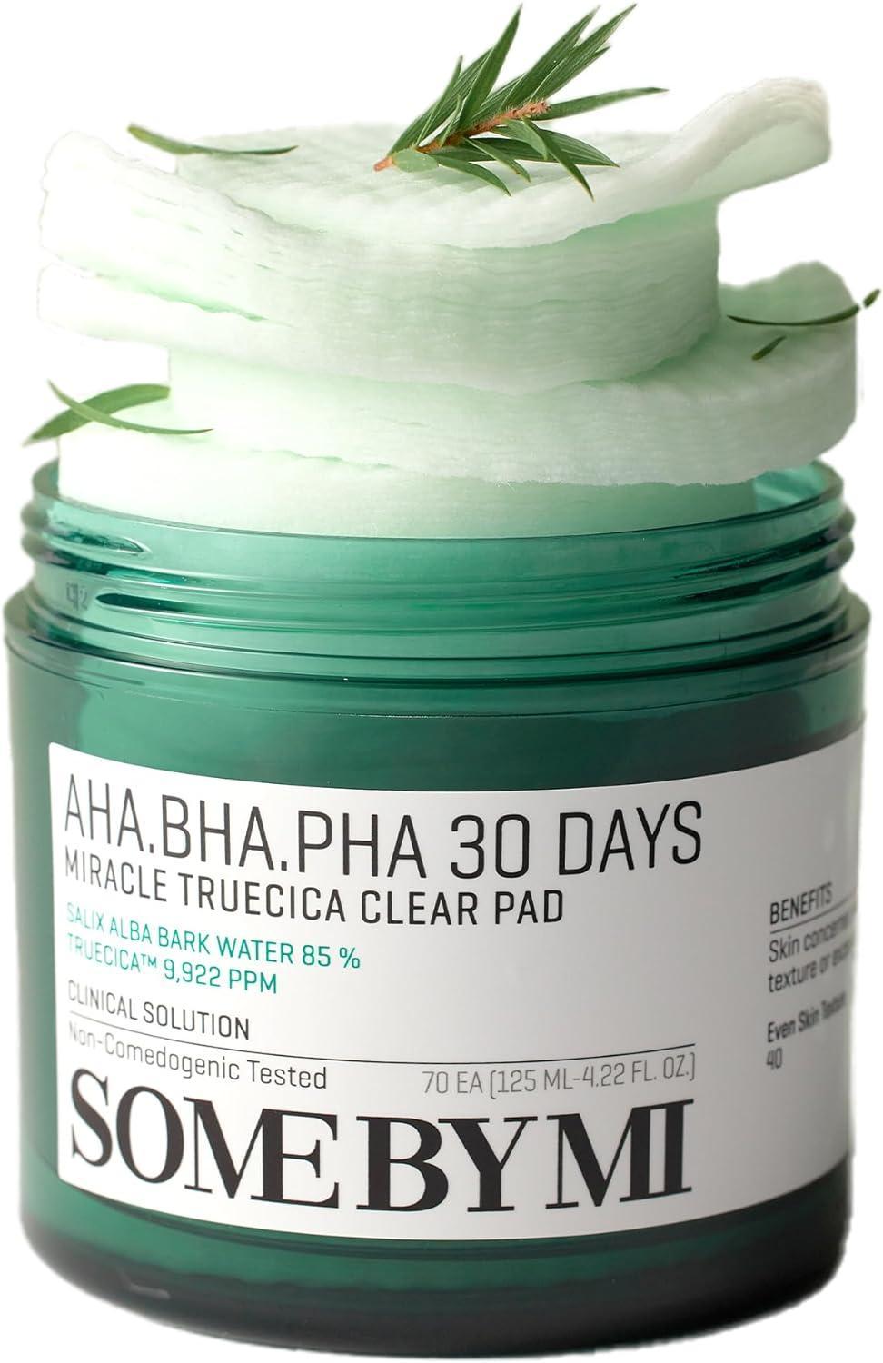 [Somebymi] AHA BHA PHA 30 Days Miracle Truecica Clear Pad 70 шт.