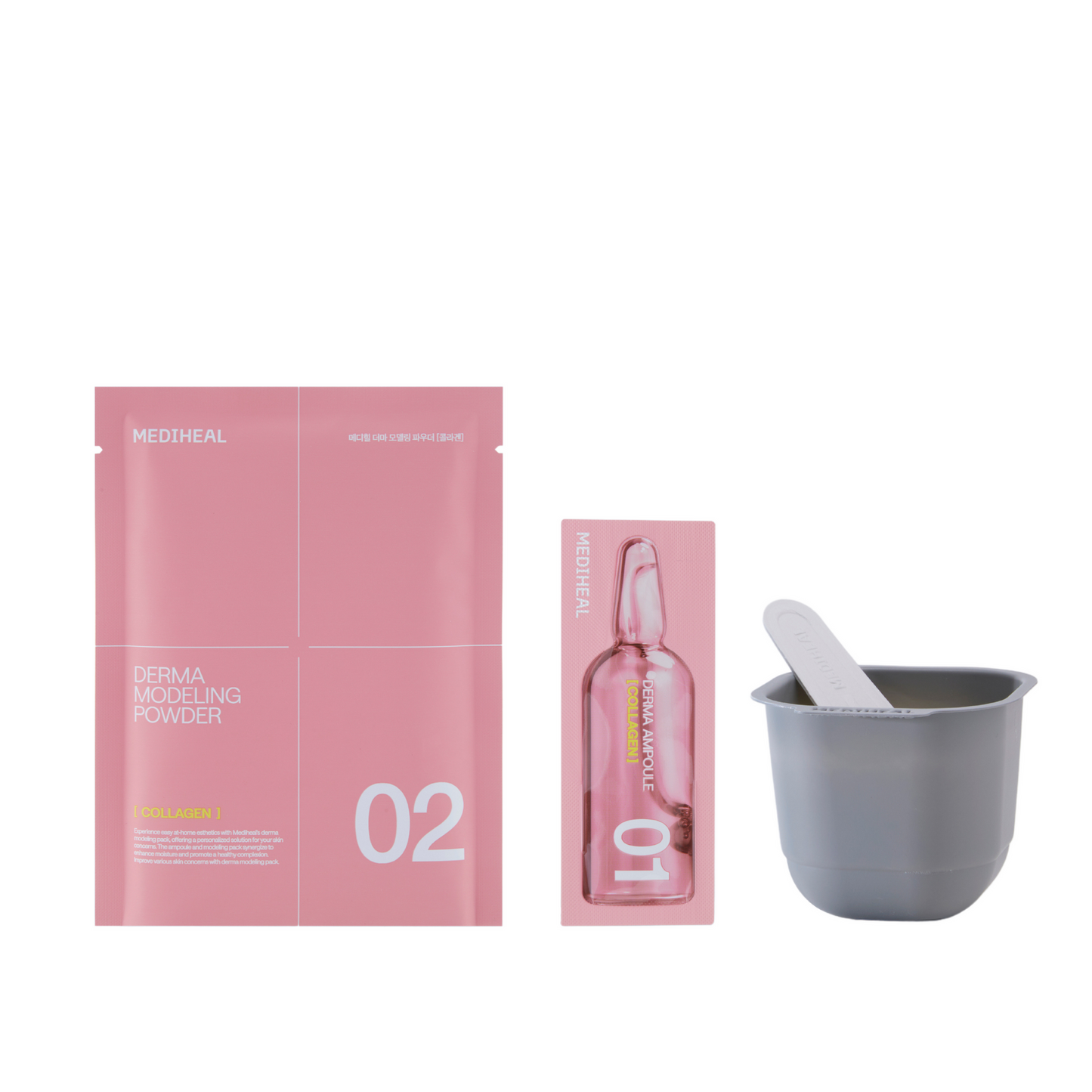 [Mediheal] Derma Modeling Pack Collagen Firming (ампула 2 мл + порошок 28 г)