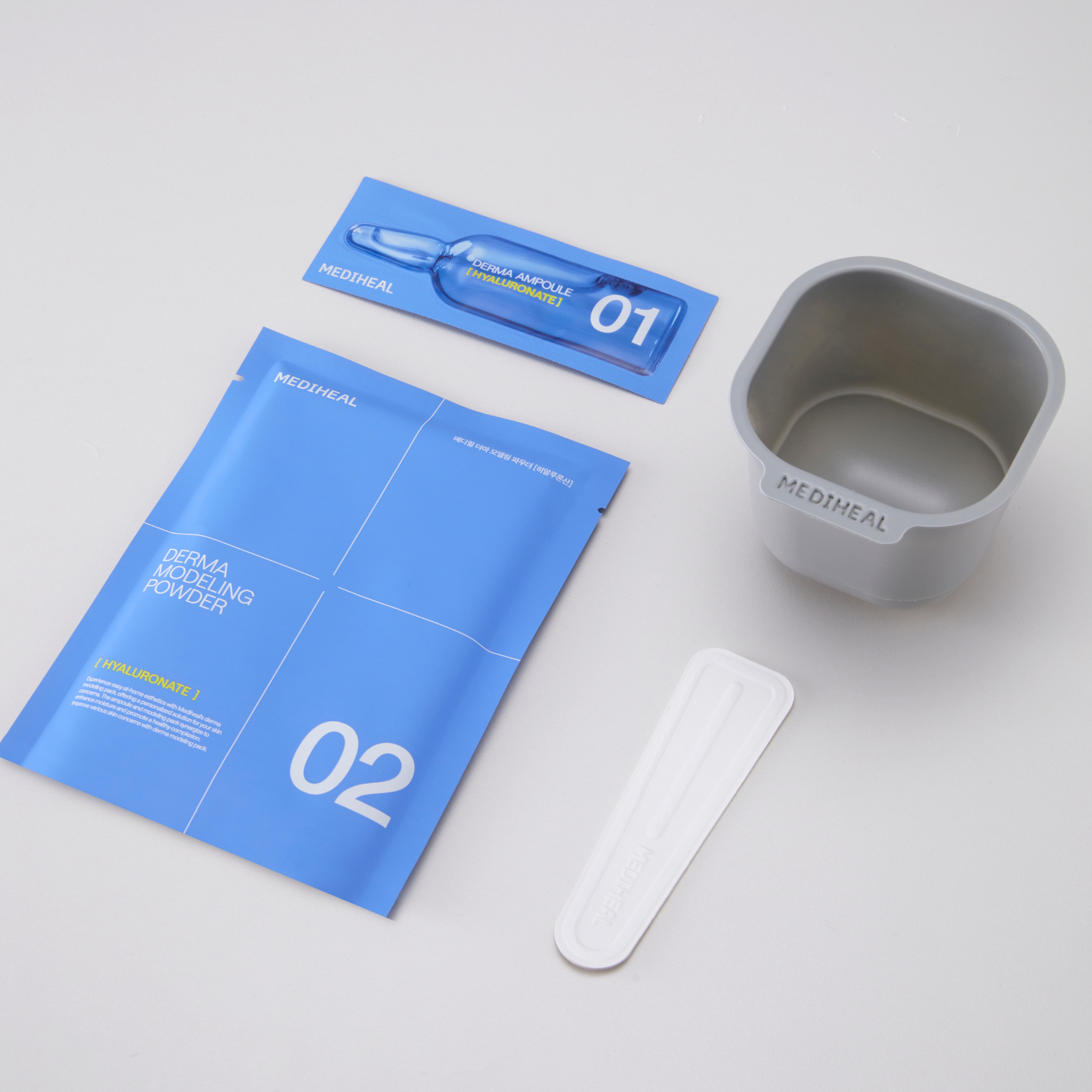 [Mediheal] Derma Modeling Pack Hyaluronate Moisture (ампула 2 мл + порошок 28 г)