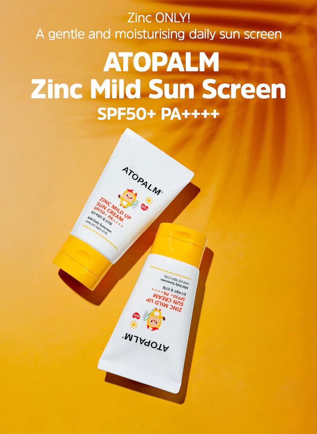 [ATOPALM] Солнцезащитный крем с цинком SPF50+ PA++++ 65 г