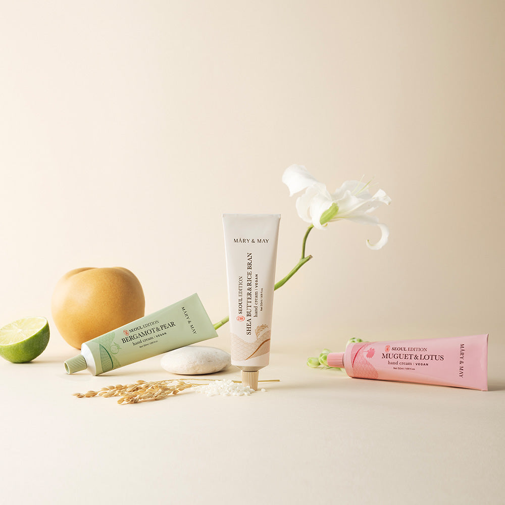 [Mary&amp;May] Seoul Edition Крем для рук MUGUET &amp; LOTUS 50 мл