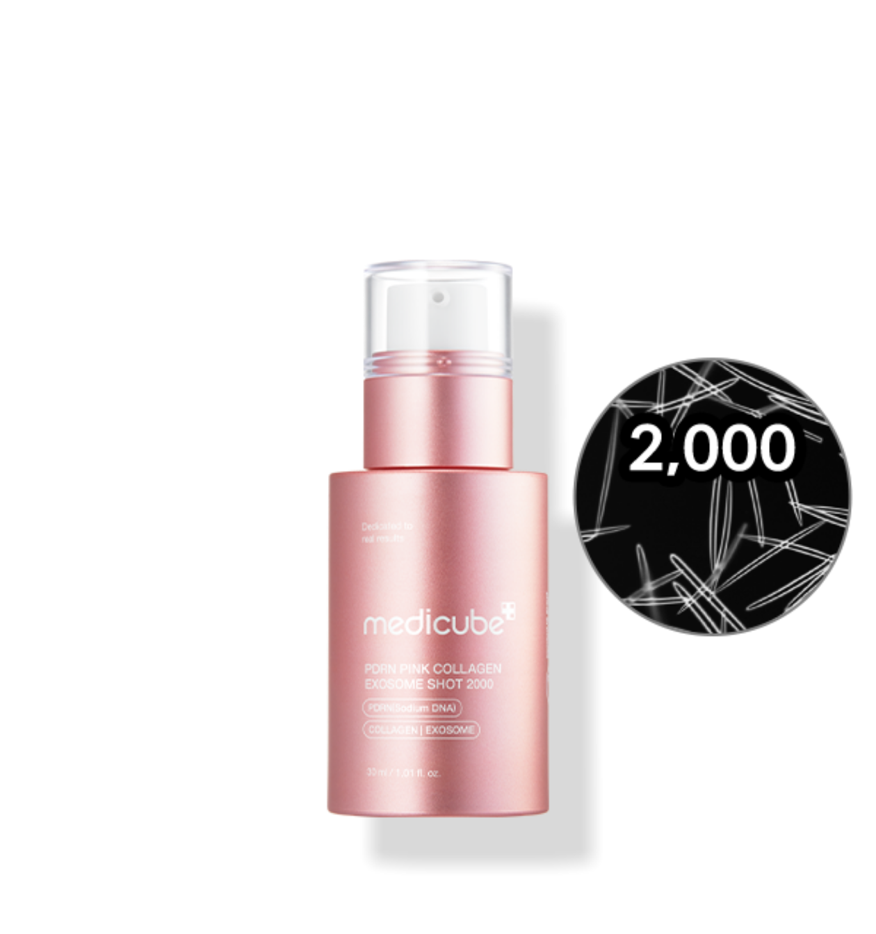[Medicube] PDRN Pink Collagen exosome shot ампула 2000 30 мл