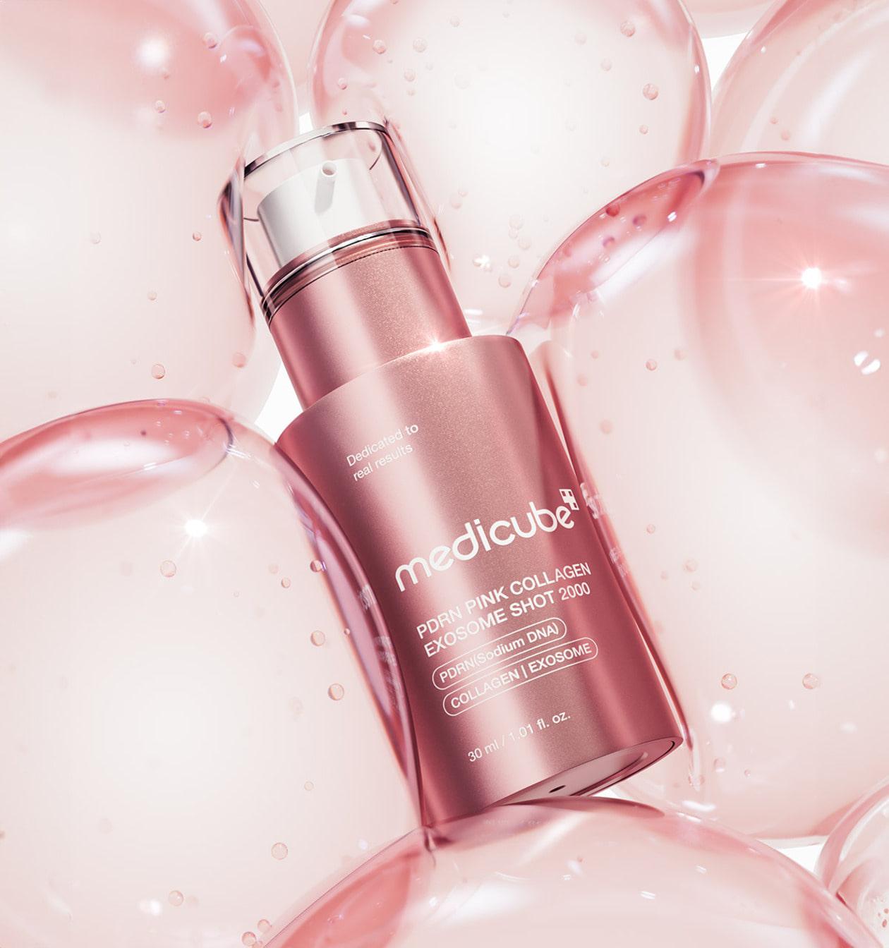 [Medicube] PDRN Pink Collagen exosome shot ампула 2000 30 мл
