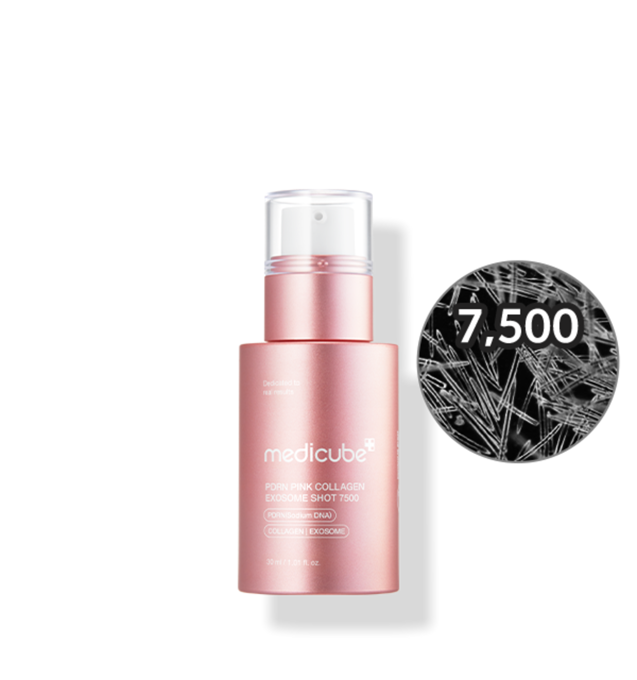 [Medicube] PDRN Pink Collagen exosome shot ампула 7500 30 мл