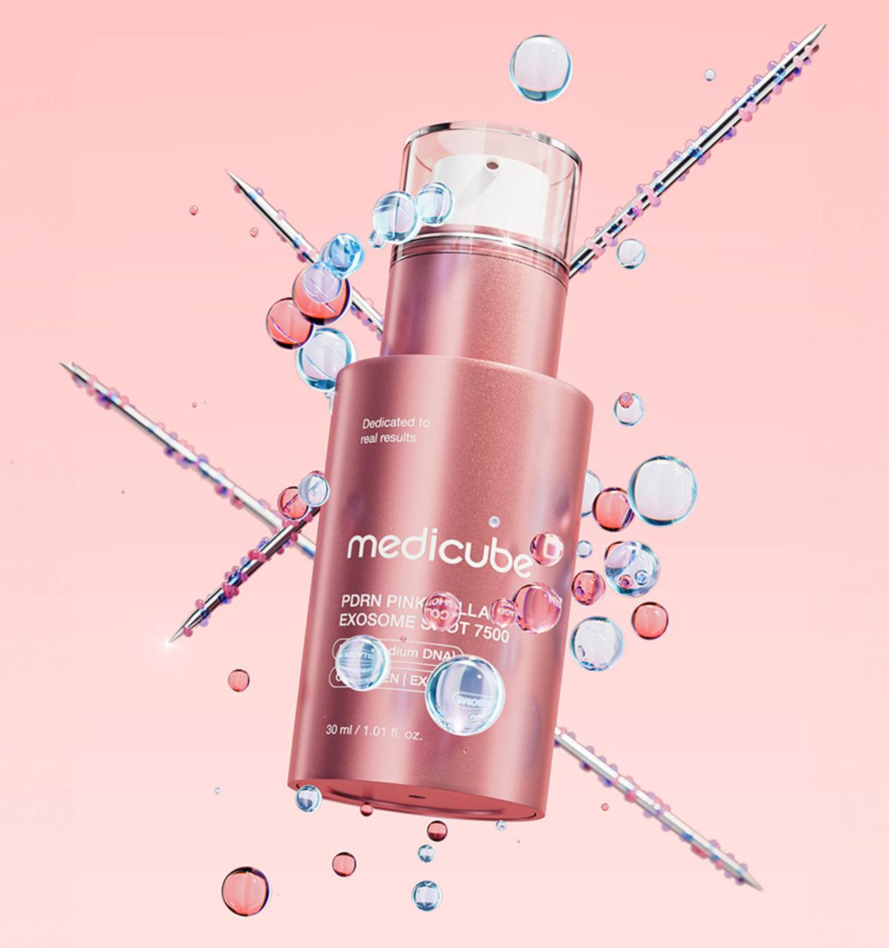 [Medicube] PDRN Pink Collagen exosome shot ампула 7500 30 мл
