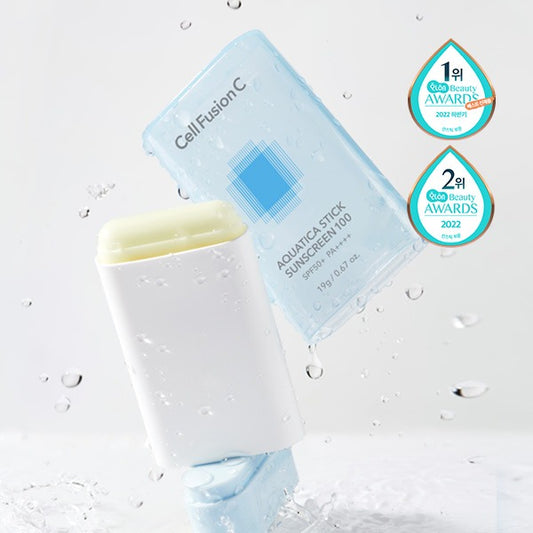 [CellFusionC] Aquatica Stick күннен қорғайтын крем 100 SPF50+/PA++++ 19г